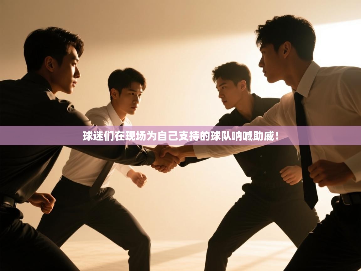 球迷们在现场为自己支持的球队呐喊助威！  第2张